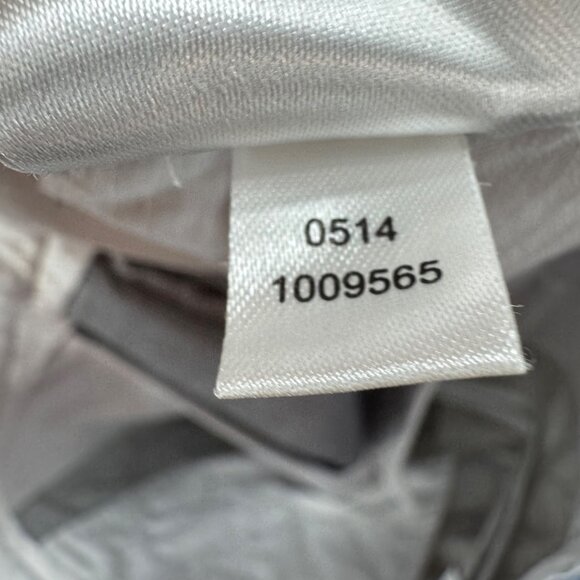 FJ Foot Joy Chino Shorts Mens Grey Flat Front Nylon Stretch 6" Size 32 - Picture 5 of 12